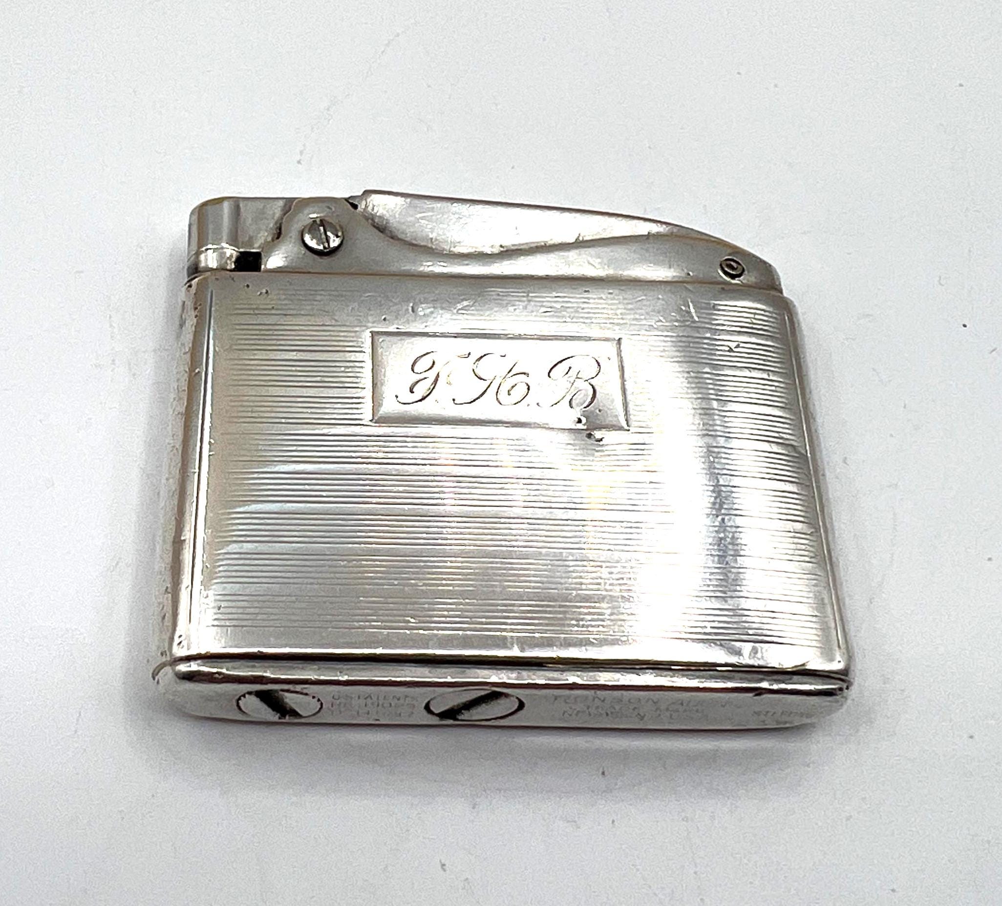 Sterling Silver Ronson Adonis Lighter - Vintage Collectible - Etsy