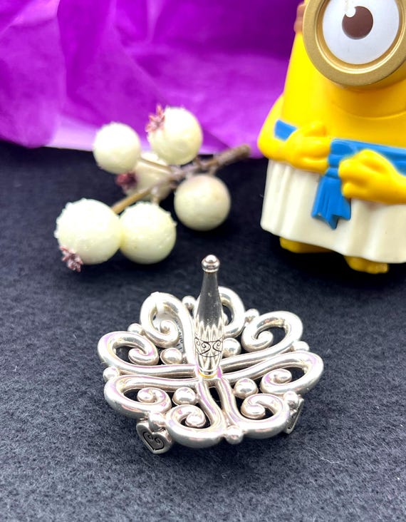 Brighton Alcazar Ring Holder with Silver Plated Finish