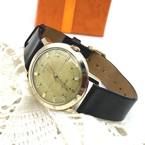Vintage Longines 14K Gold Men's Automatic Wrist Watch - 17 Jewels