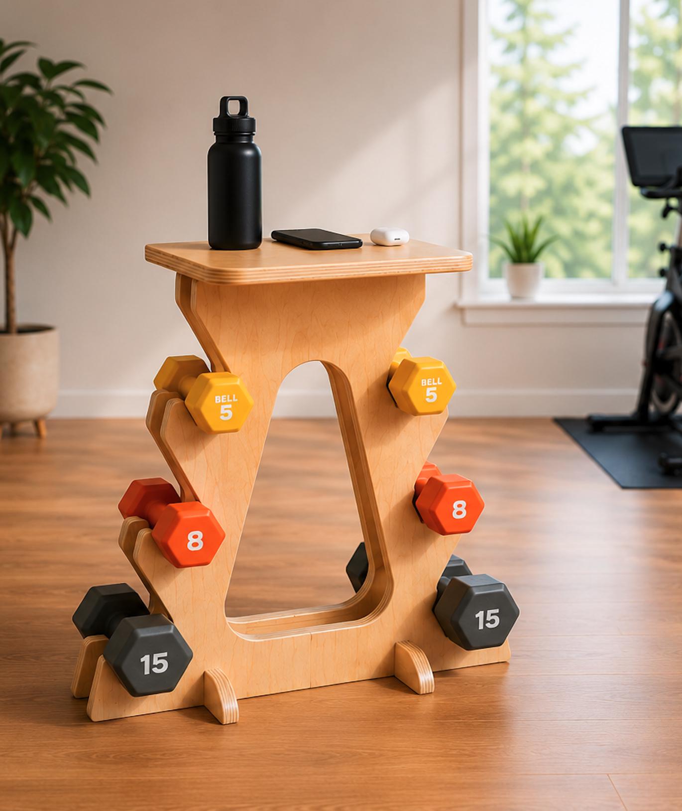 Wooden weight rack - Etsy 日本