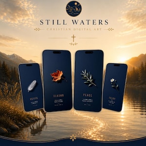 Nature Scripture Collection | Bible Verse Wallpaper Collection | Digital Download