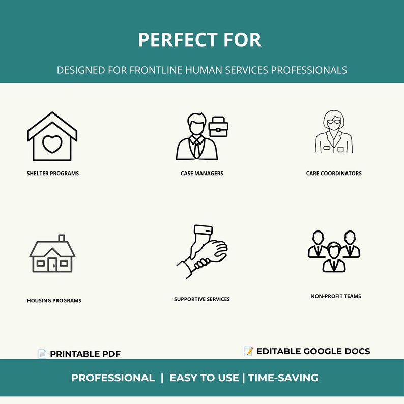 Universal Client Intake Packet | Social Services, Case Manager Forms ...