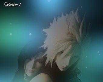 Together - Limited Edition Print - Tifa and Cloud - Advent Children