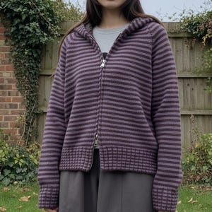 Y2k Striped Hoodie - Etsy