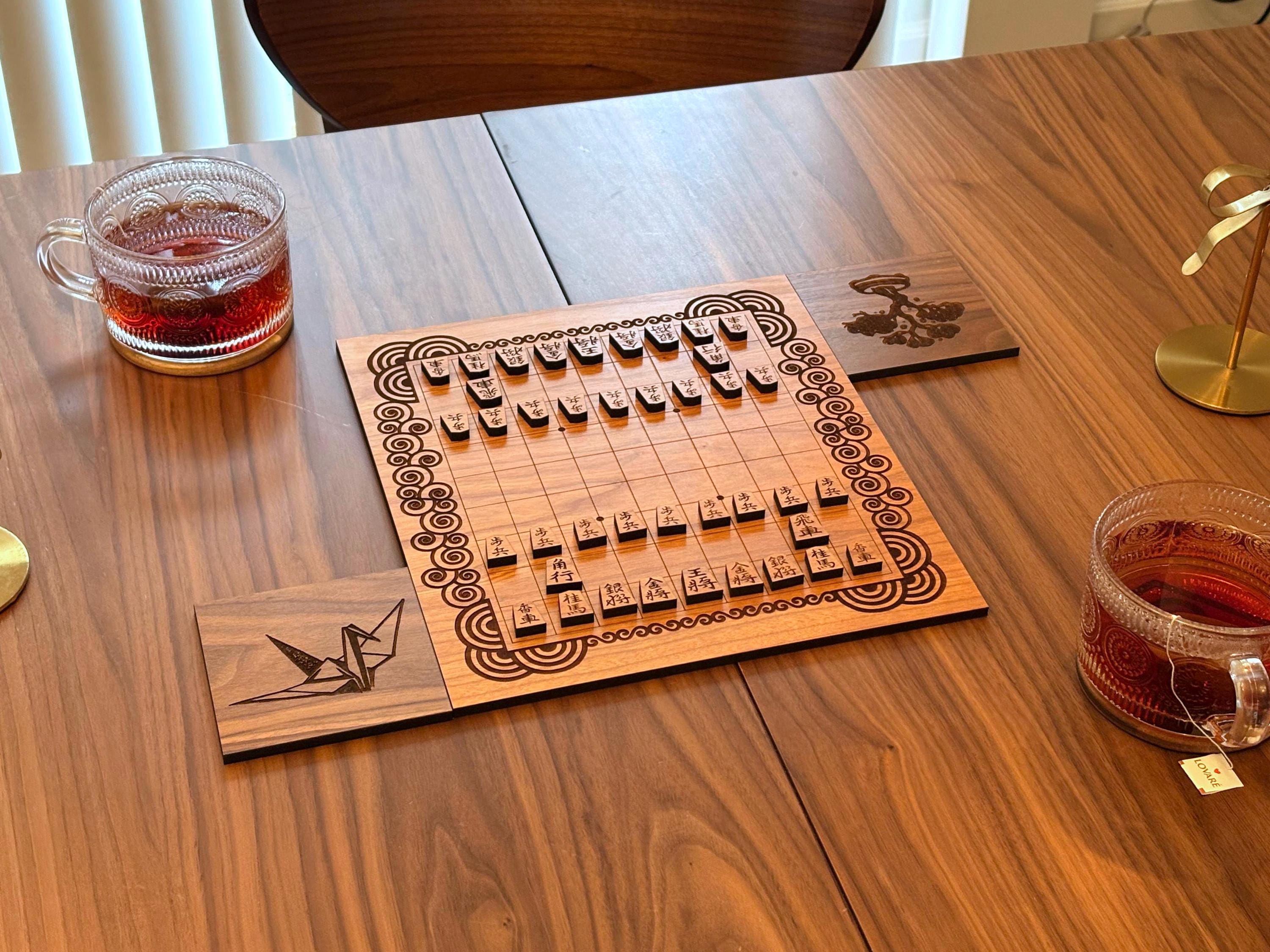 Wooden shogi - Etsy 日本