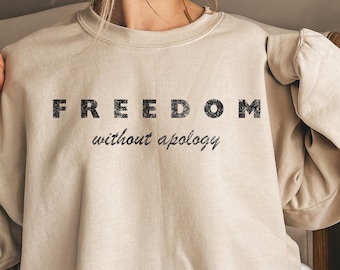 Republican Shirt, Freedom Shirt, MAGA Republican Crewneck For Conservatives, Unapologetic Charlie Freedom Sweatshirt