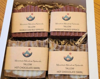 100% Beef Tallow cold process soap.