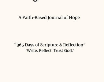 Stärke im Sturm: Ein auf Glauben basierendes Journal der Hoffnung