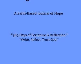 Stärke im Sturm: Ein auf Glauben basierendes Journal der Hoffnung