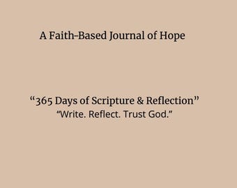 Stärke im Sturm: Ein auf Glauben basierendes Journal der Hoffnung