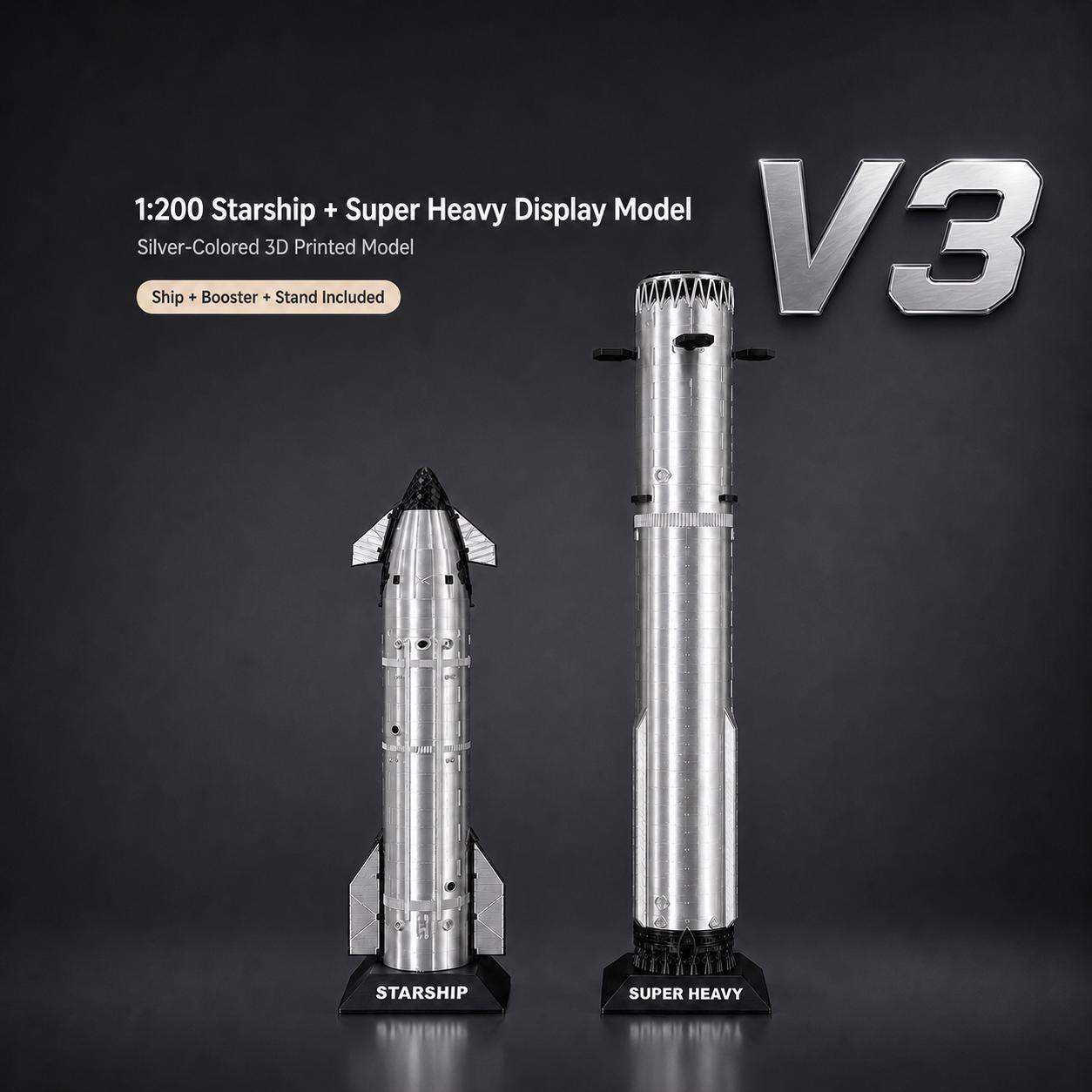 Spacex Starship Model - Etsy