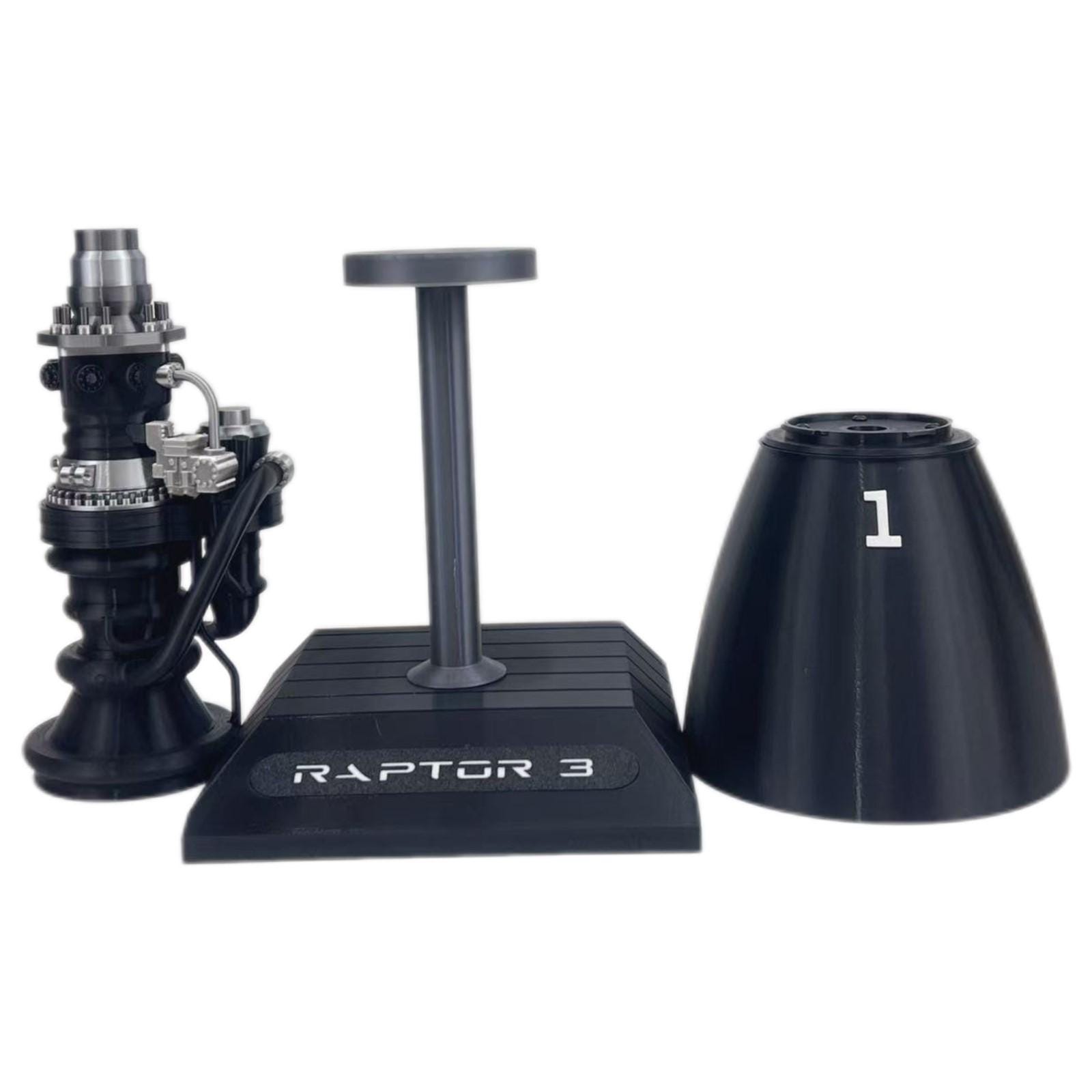 Spacex Raptor Engine 3D Model: Starship & Falcon 9 Rocket Display - Etsy