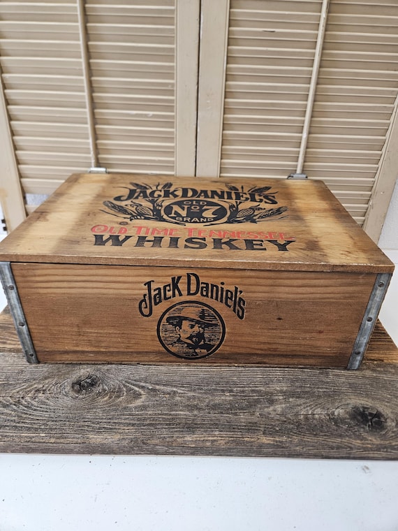 Vintage Jack Daniels Wooden Crate: Rare Whiskey Decor - Etsy