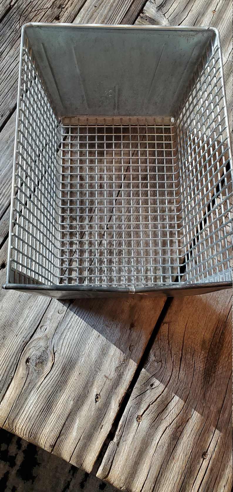 Vintage Locker Bins/ Vintage Pool Basket/ Gym Locker Bins/ Frank D