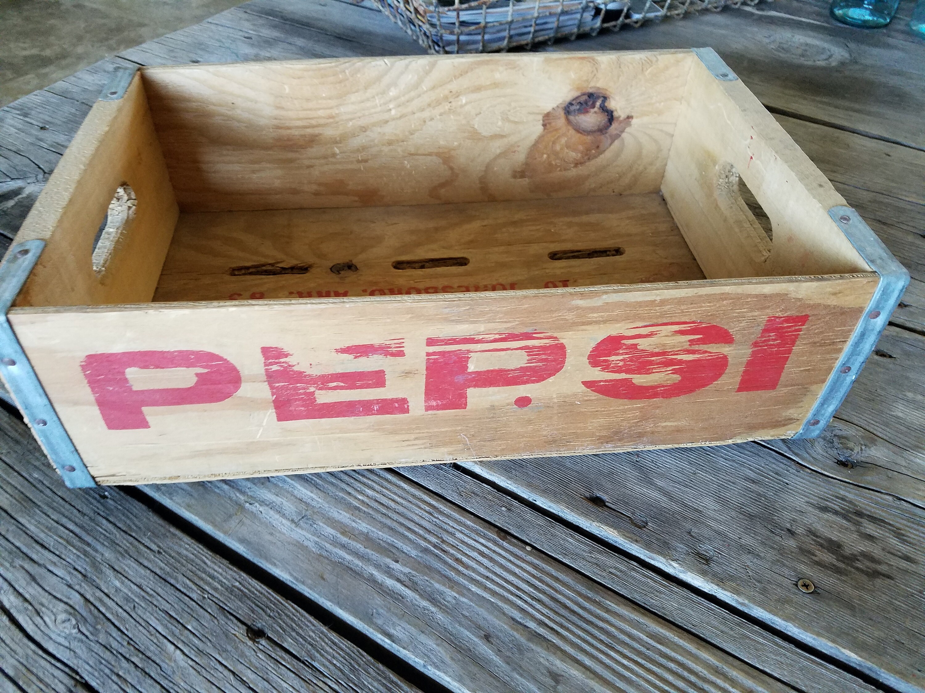 Vintage PEPSI Crate/wooden Crate/wedding Decor/retro Decor Etsy