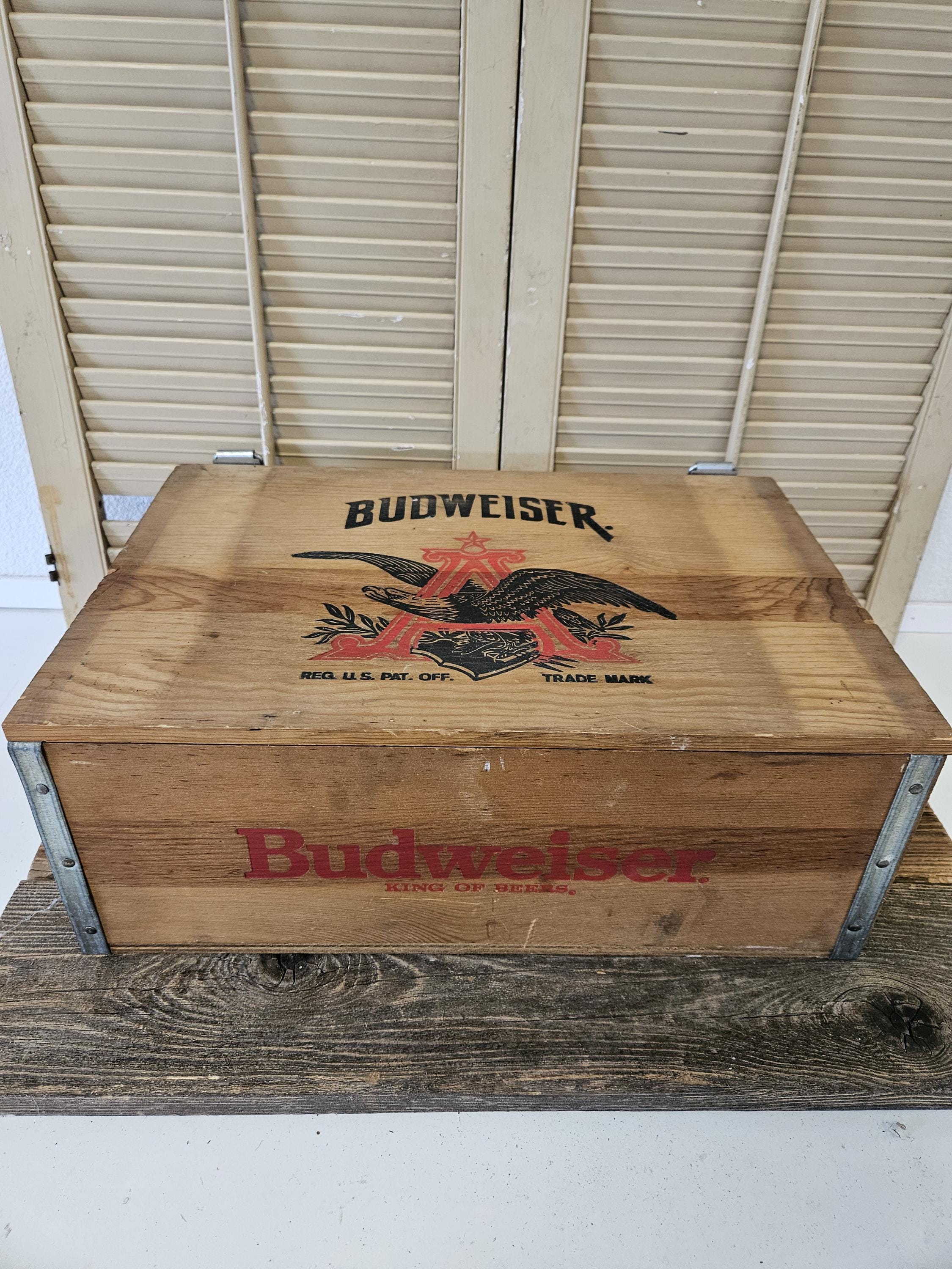 B*3様 ヴィンテージ Budweiser 木箱 80s B*3様 ヴィンテージ Budweiser 木箱 80s 【公式通販】