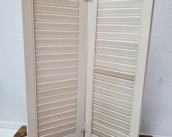 Shutter / Vintage Shutter/ French Cottage/ Mail Sorter/ Bulletin Board / Card Display/ Wedding Decor