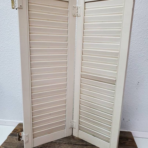 Shutter / Vintage Shutter/ French Cottage/ Mail Sorter/ Bulletin Board / Card Display/ Wedding Decor