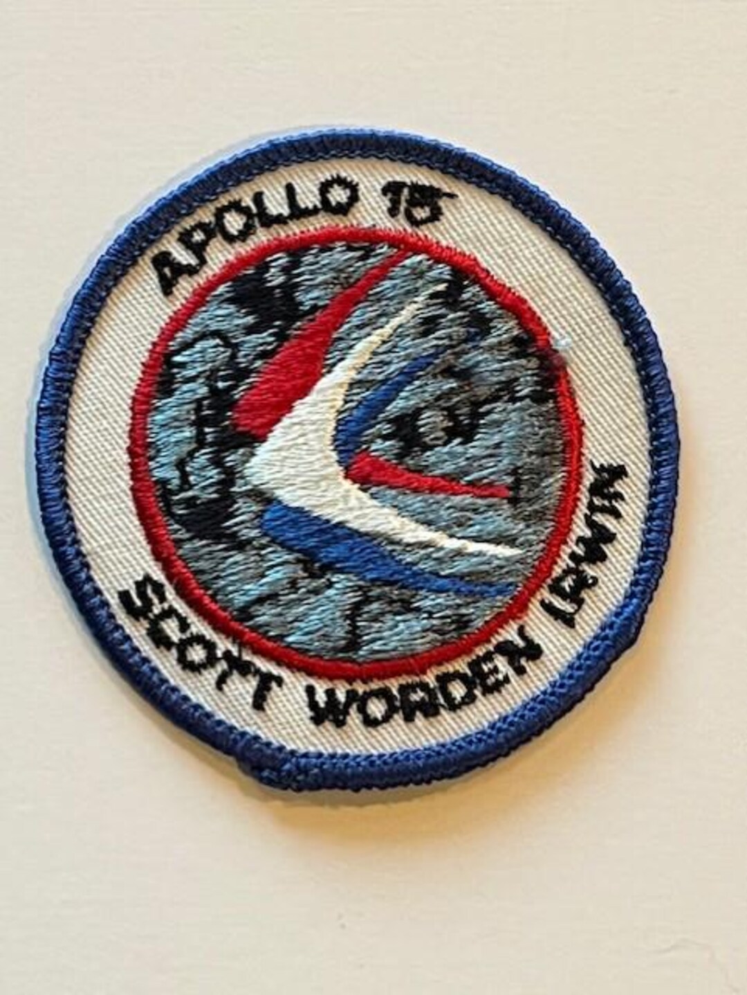 Vintage Apollo 15 NASA Patch | 1980s Kennedy Space Center Souvenir ...