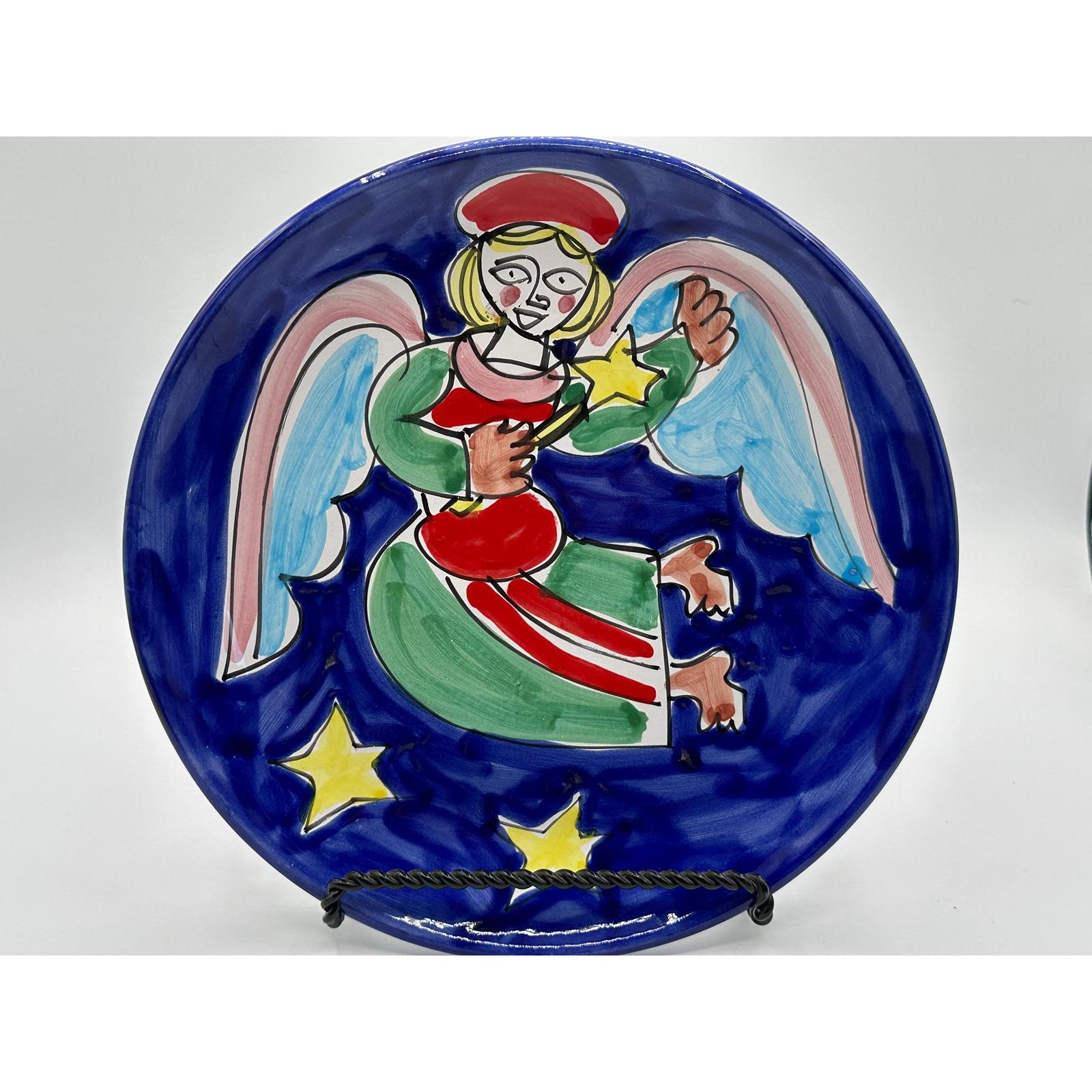 LA MUSA ラムーザ　イタリア　陶器プレート A　【送料込】 La Musa Plates - Etsy