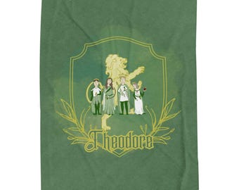 Manta de terciopelo de Narnia, regalo personalizado de Narnia