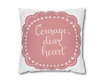 Coraje, querido corazón Funda de almohada de Narnia