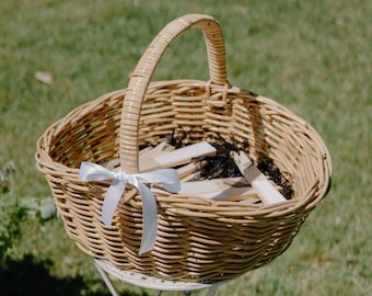 White Paper Wedding Fans, Bamboo Handle, Pack of 50, Bridal Ceremony Favors