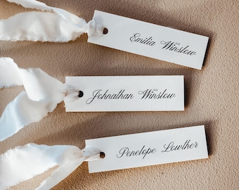 Wedding Place Cards Template Editable, Printable Escort Seating Cards, Instant Download DIY Reception Table Guest Name Settings