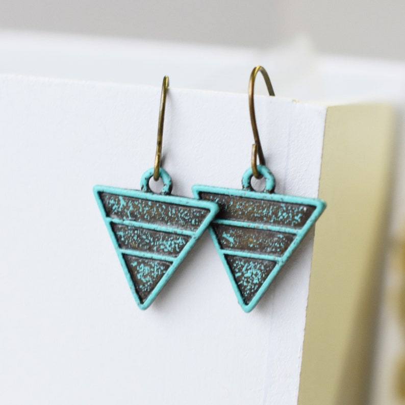 Everyday Earrings Festival Street Jewelry Boho Earrings for Women Festival Earrings Triangle Statement Jewelry Triangle Earrings