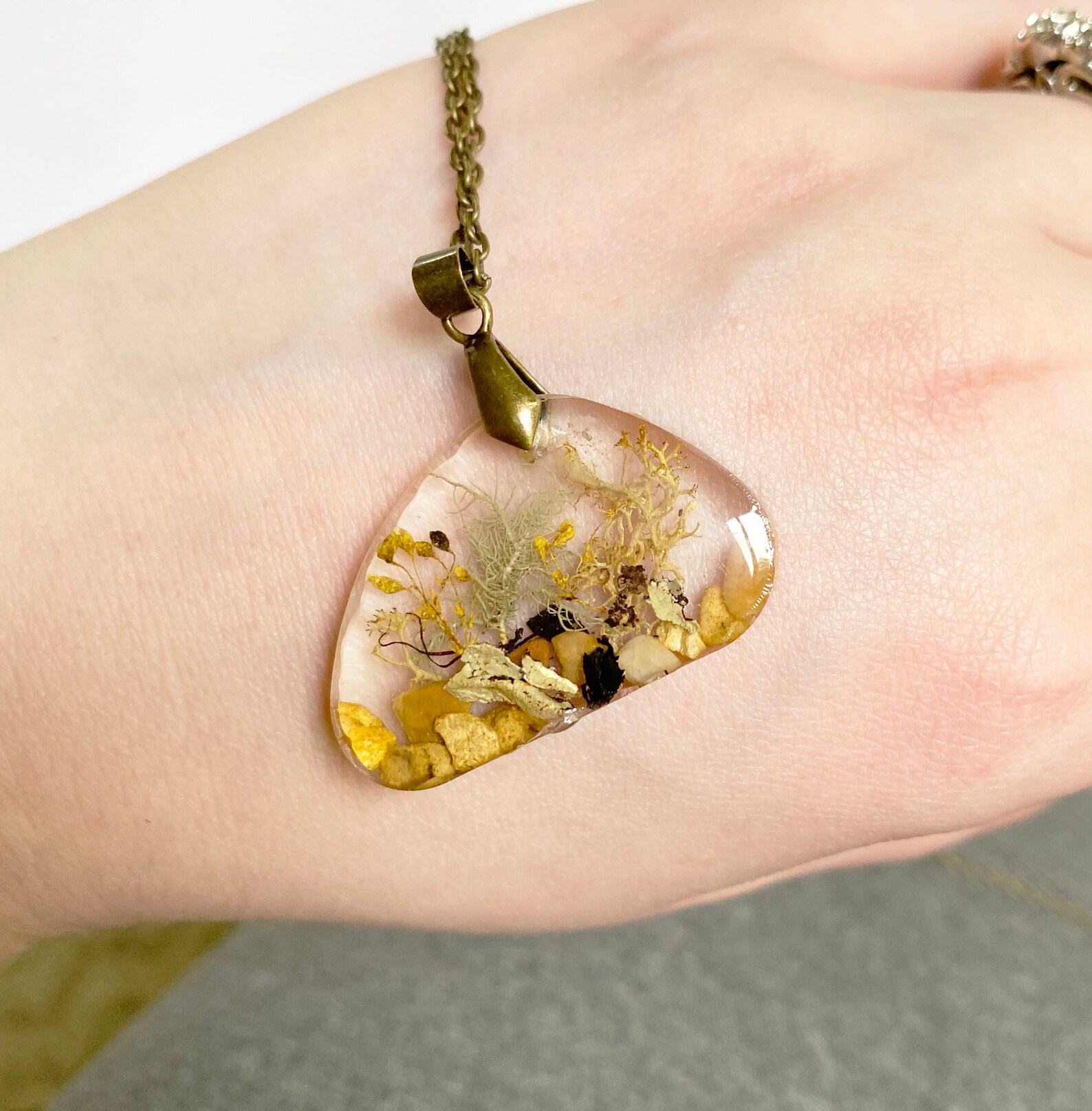 Nature Statement Necklace for Women Nature Jewelry Earth Etsy