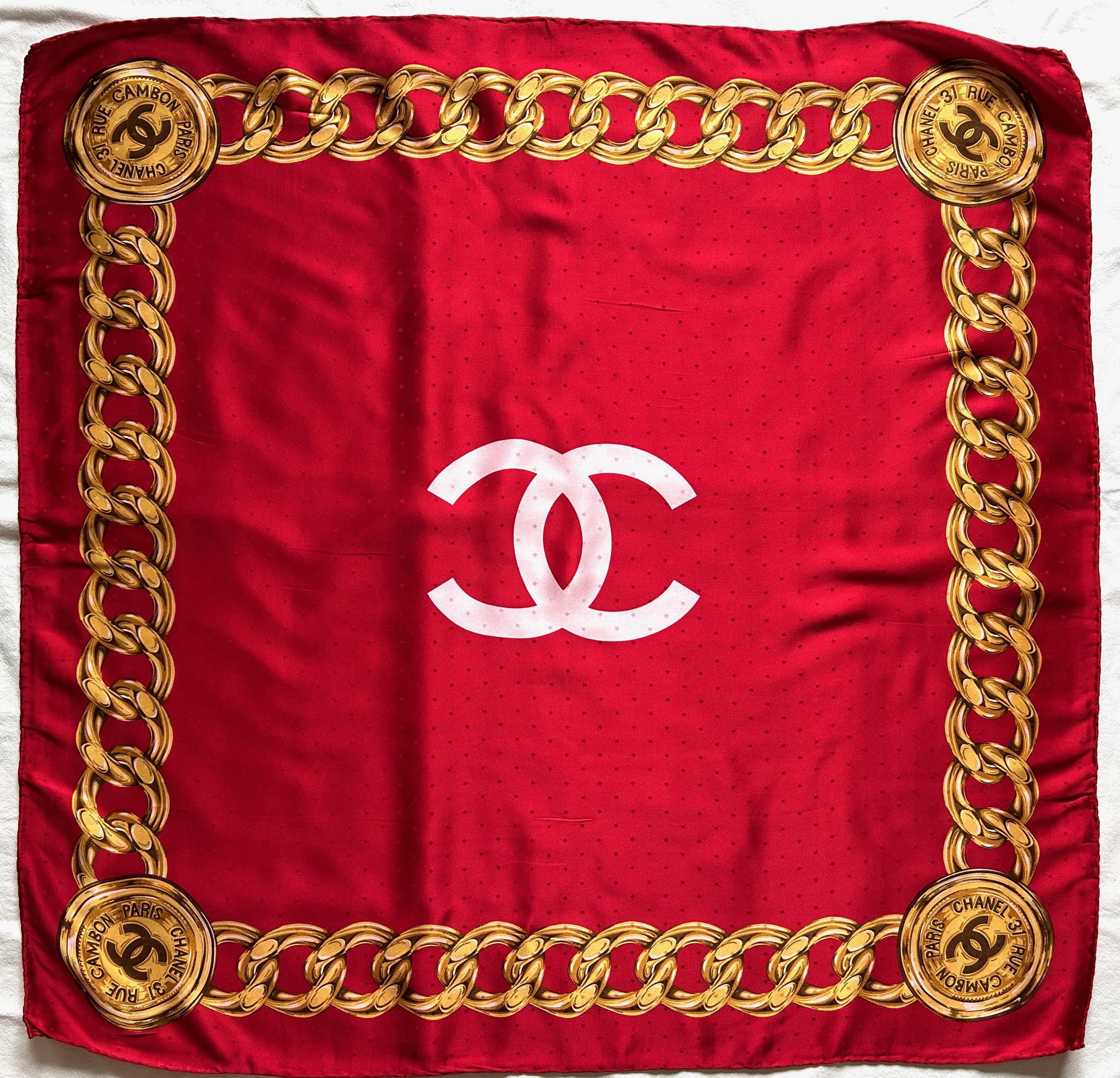 Chanel paris scarf - Etsy 日本