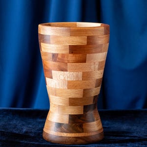 Handmade Wood Vase