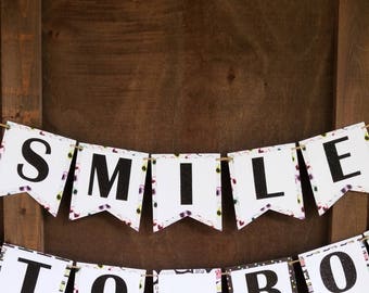 Graduation Party Decorations | SMILE | Photo Booth Ideas Banner Set Wedding Photo Booth