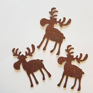 Alaskan Moose Confetti, Winter Adventure | GLITTER