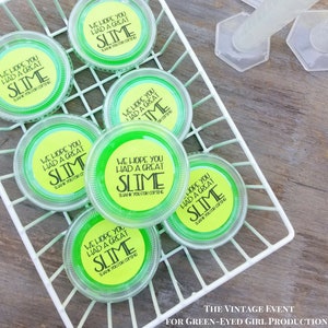 SLIME Stickers | Digital Download | Science Birthday Party Labels