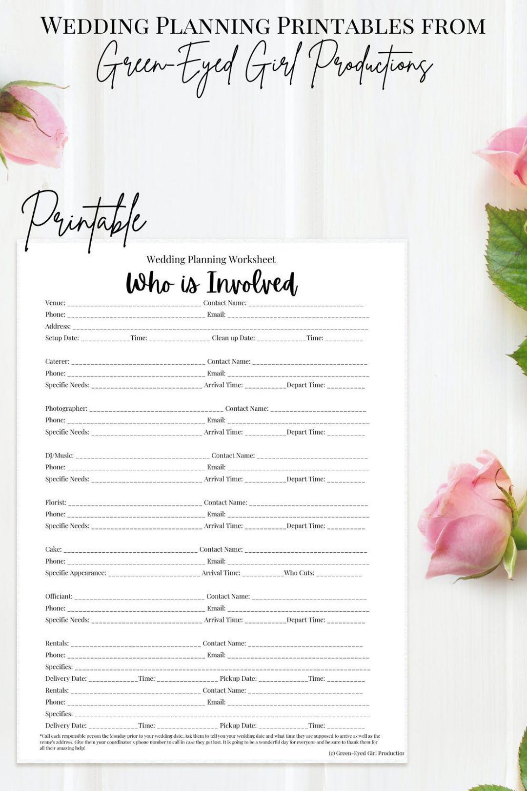 Lista delle cose da fare per il matrimonio Chi è coinvolto