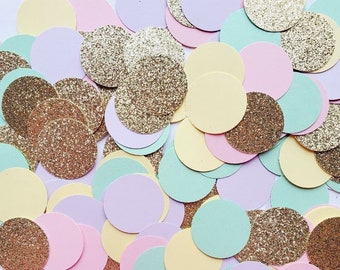 Polka Dot Confetti | Donut Grow Up | Sprinkle Baby Shower Confetti, Donut Baby Shower | CARDSTOCK