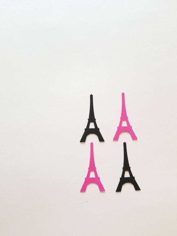 Eiffel Tower Confetti Paris Theme Party Vegas Bachelorette Etsy