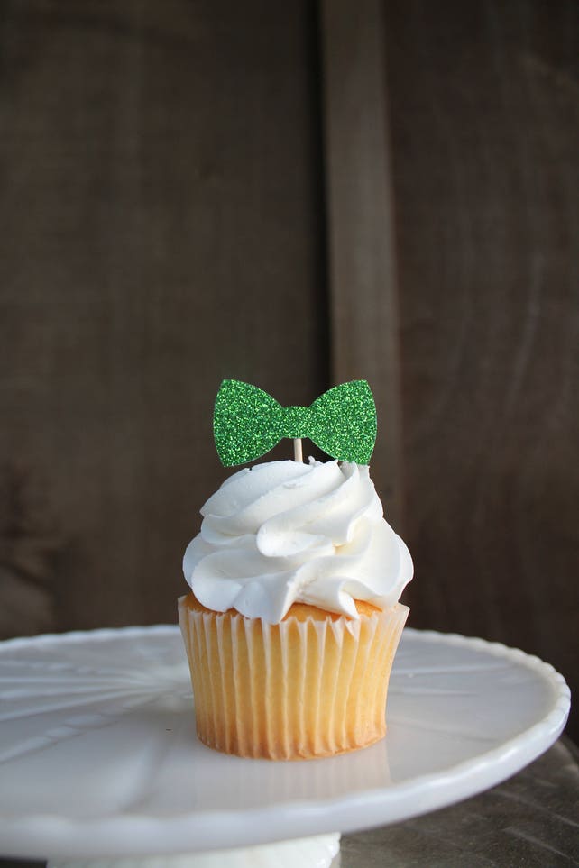 Bow Tie Cupcake Toppers Baby Shower Decorations Little Man Bow Tie Cupcake Toppers Baby Shower Decorations Little Man