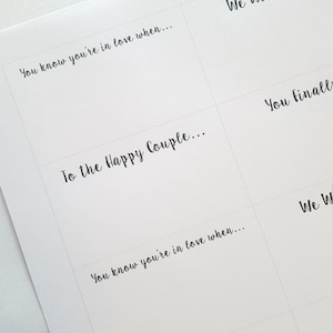Wish Tags Wedding Guest Book Printables, Wedding Reception Games ...