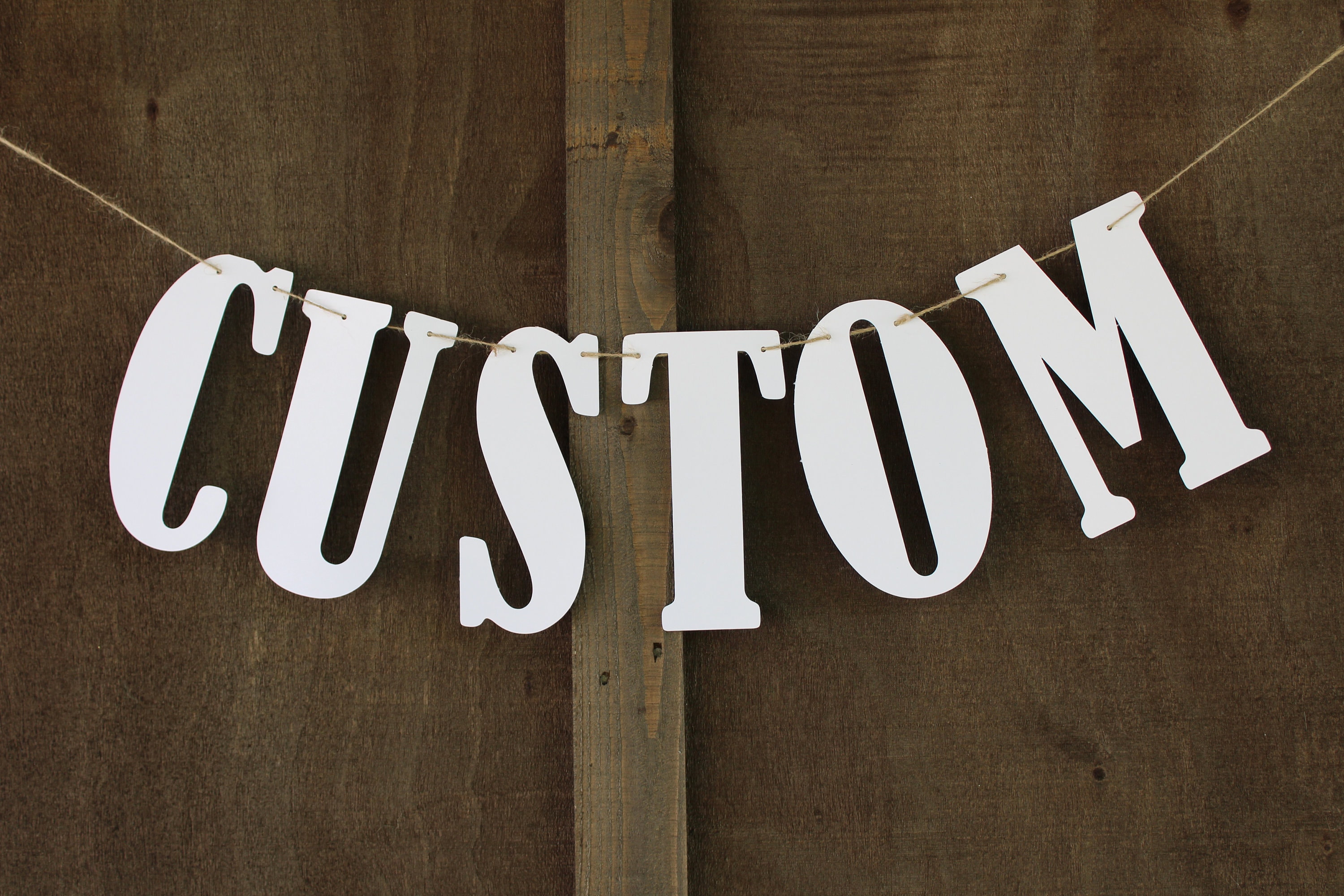 Letter Banner Custom Name Banner Banner Wall Hanging 7 Etsy