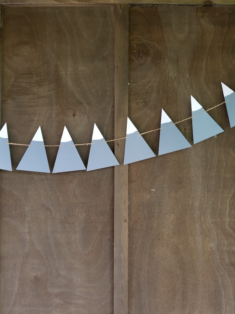 Mountain Banner Wall Hanging 12 Ft Adventure Awaits Baby Etsy