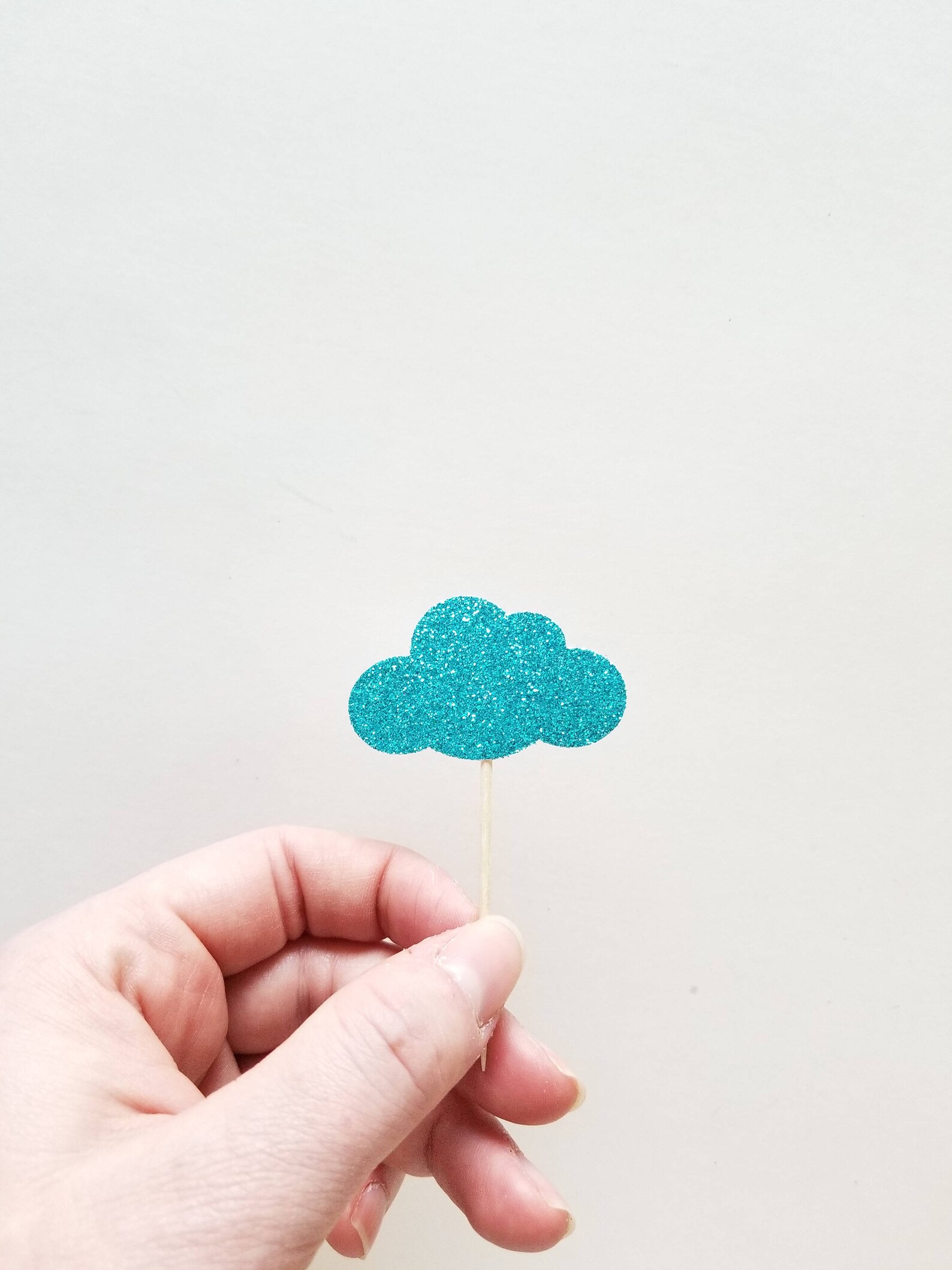 Cloud Cupcake Toppers Sprinkle Decorations Science Party - Etsy
