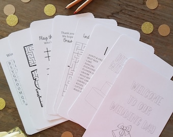 Wedding Reception Games | Kids Party Entertainment, I Spy Wedding Game, Wedding Checklist | Digital Download