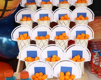 Basketball Backboards | Party Favor, Snack Cups, Die Cut Shapes | CARDSTOCK