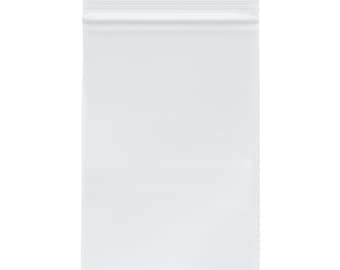 SUPPLIES | Clear Packaging Bag, Product Packaging, Zipper Plastic Bags, 4" x 6"