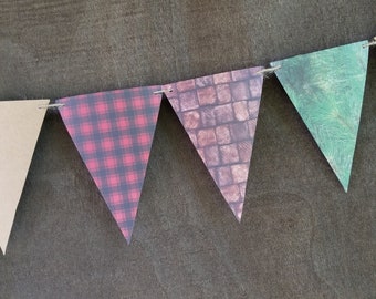 Camping Baby Shower Banner |One Happy Camper, Banner Wall Hanging