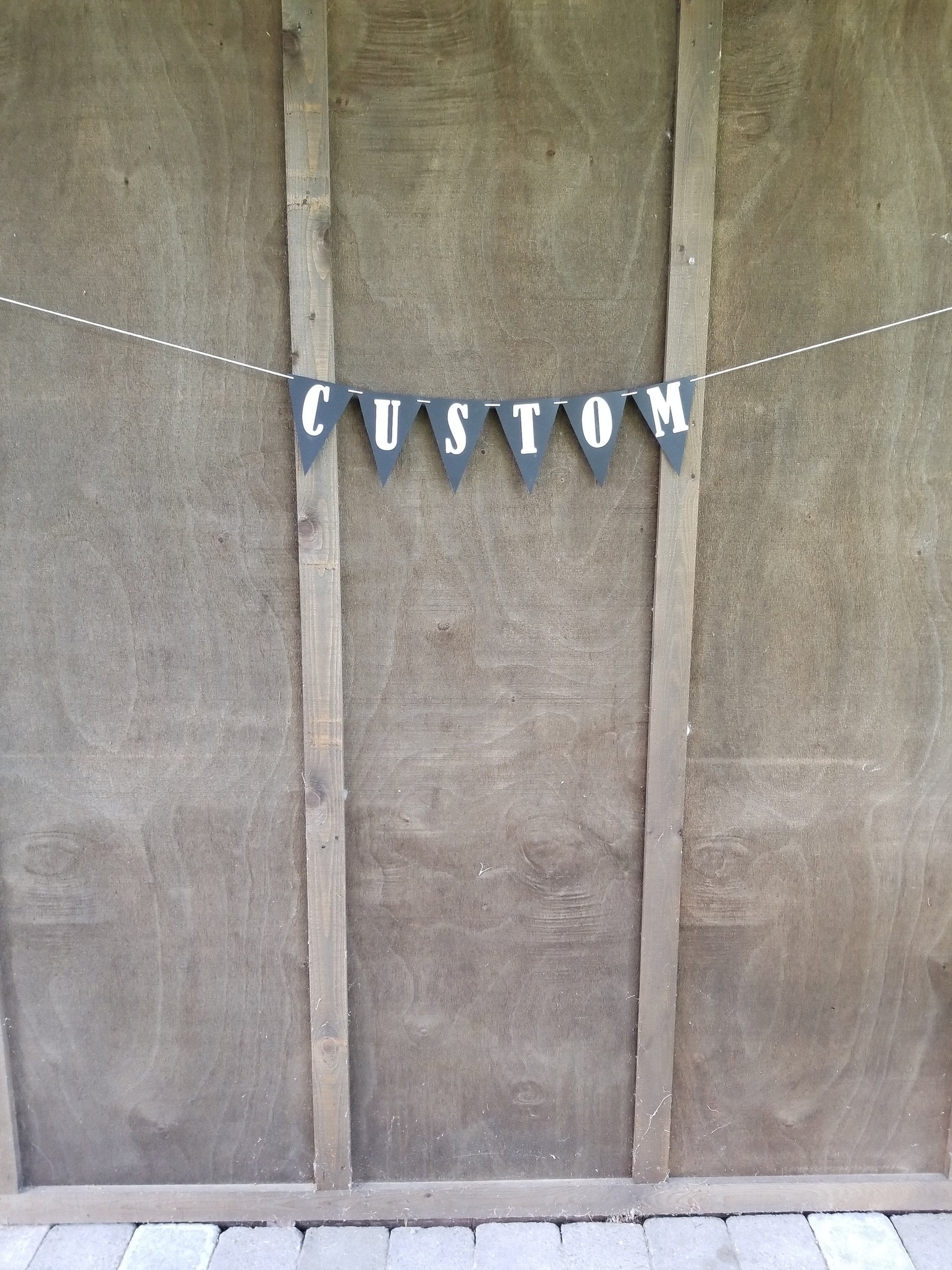 Letter Banner Custom Name Banner Wall Hanging Party Etsy