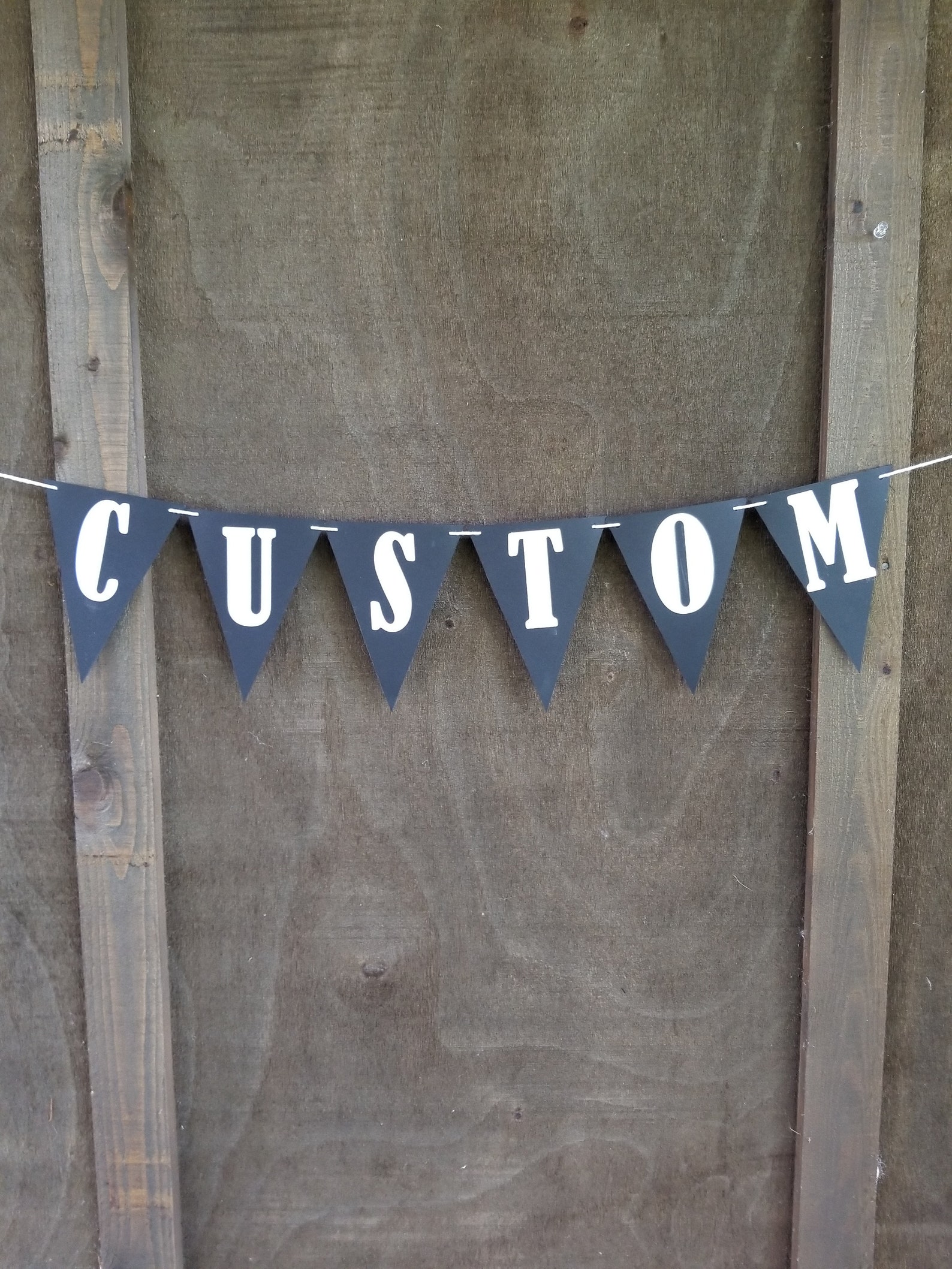 Letter Banner Custom Name Banner Wall Hanging Party Etsy