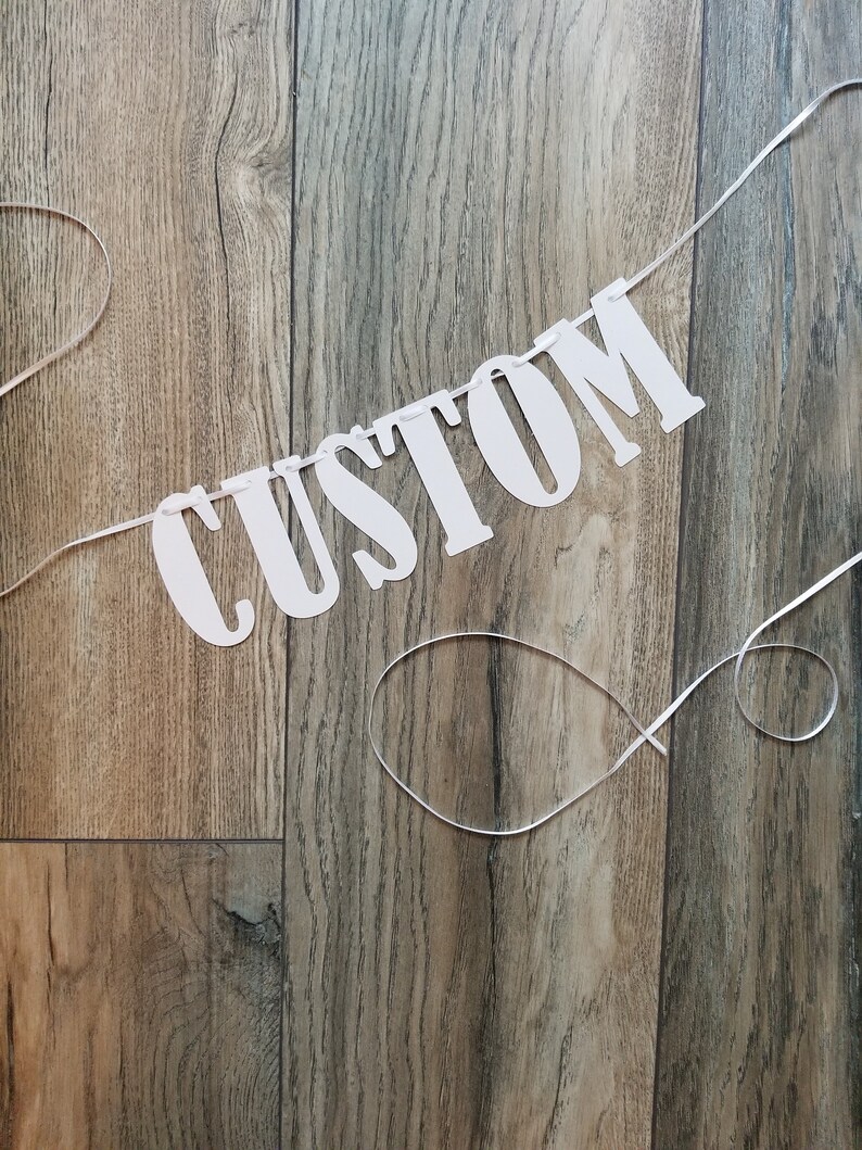 Letter Banner Custom Name Banner Adventure Awaits Baby Etsy